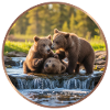 T-Shirt Design "Playing Bear Cub"