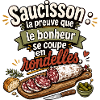 Saucisson bonheur en rondelles