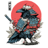 Crimson Samurai Raven Armor