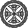 Circular Celtic Knot Emblem