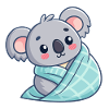 Koala Cozy in Duvet