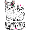 Be Amazing Alpaca Blumenkrone
