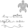 Engraved Tribal Turtle