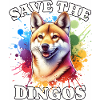 Australian Wild Dog Save Dingo