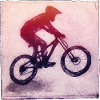 Mountain Biker - Hand Carved Printable