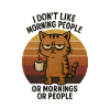 i don't like morning people