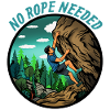 No rope needed - bouldering