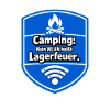 Feu de camp de camping
