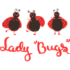 Dancing Ladybug Trio – Cute Cartoon Design