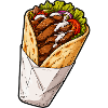 Crispy Chicken Burrito Wrap