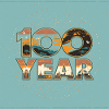 100 Year Retro Landscape