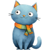 Little cat magic tale style