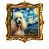 Nuit étoilée de caniche