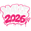 MALLE 2026 Graffiti Imprimé