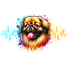 Pekingese Heart Line