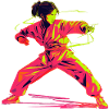 Karate Girl Retrowave