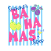 Summer Bahamas Vibes Tropical Tee