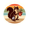 I Bury Things Maybe Plant Squirrel