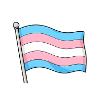 Transgender Flag Pastel Wave