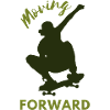 Moving Forward – Skateboarding T-Shirt
