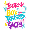 80s Boombox Neon Graffiti
