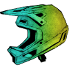 MTB FullFace Helmet - Hand Carved Printable