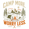 Camping more, worries less