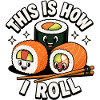 How to roll Japanese sashimi rolls