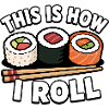 How to roll Japanese sashimi rolls