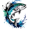 Saut du saumon