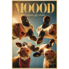 Mood Moo: Glam Cow Poster