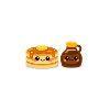 Pancake and Syrup Friends
