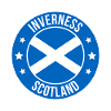 Inverness Scotland Crest Badge