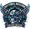 Rhythmus Maschine Schädel