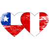Chile_Peru_Flagge_Herz_used