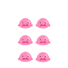 Blobfish Emotionsgitter-Tee-Kunst