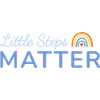 Les petits pas comptent, bleu arc-en-ciel