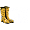 Gummistiefel statt High Heels