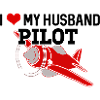 Proud wife of a pilot