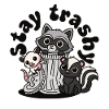 Reste Raton laveur Opossum Skunk