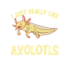 I love my Golden Albino Axolotl
