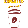 Espresso Yourself Coffee Illustration