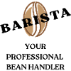 Graphique barista de café