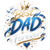 Bestes Papa Forever Kronen-Design