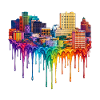El Paso Texas Dripping Paint