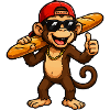 Singe-Baguette-Cool