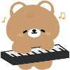 Sérénade pianiste Bear