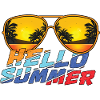 Hello Summer Sunglasses Vibes