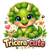 Tricera-cute: Cute Triceratops Baby Dinosaur