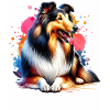 Longhair Collie Gift
